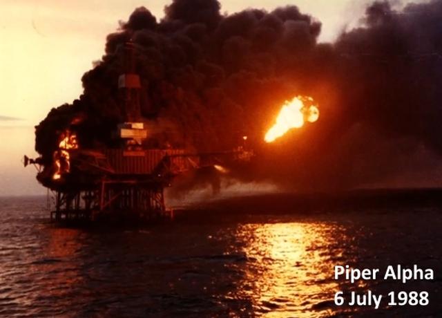 Взрыв нефтяной платформы Piper Alpha