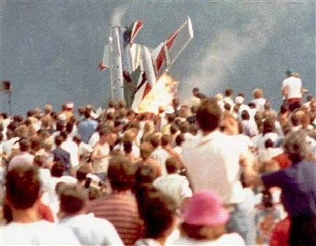Авиакатастрофа на авиашоу в Рамштайне. Германия 28 августа 1988 г.